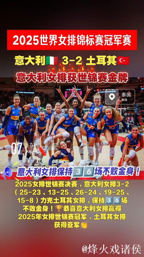 意大利女排激战五局3:2力克土耳其 夺得世锦赛桂冠 意大利女排激战五局3:2力克土耳其 夺得世锦赛桂冠
